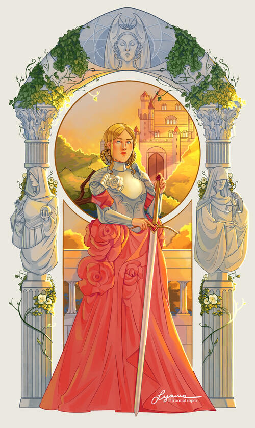 Art Nouveau Illustration from 200€